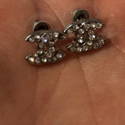 Watch, ring, and earrings set like new, gray