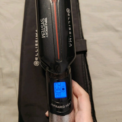 Bellissima hair straightener like new with titanium ceramic plates