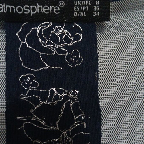 Atmosphere blouson dress like new, blue, size S