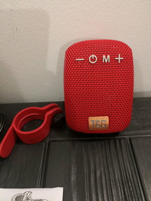 Bluetooth wireless speaker T&G TG-392 for bike new, red