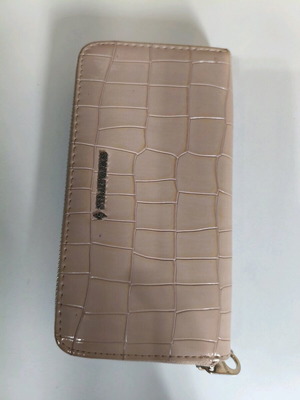Stradivarius women's wallet like new, pink/apple blossom
