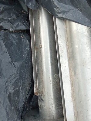 Inox κολώνες καινούργιες για κρύσταλλα, μπαλκόνι, διάδρομους, βεράντα