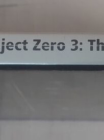 Project Zero 3 The Tormented PS2 cover only used