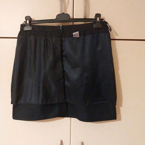 Cloud mini skirt dark blue like new, gabardine fabric
