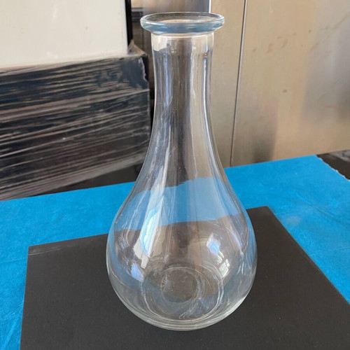 Glass carafe like new for liqueur or wine