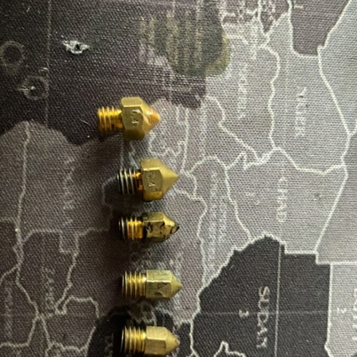 3D Printer Nozzles Creality new, pack of 59 pieces