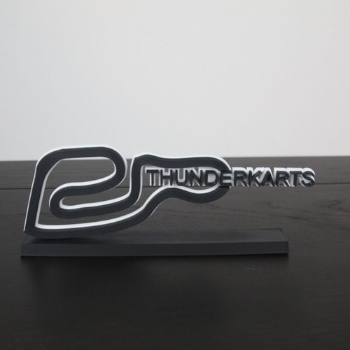 Thunderkarts decorative desk track, new, racing design