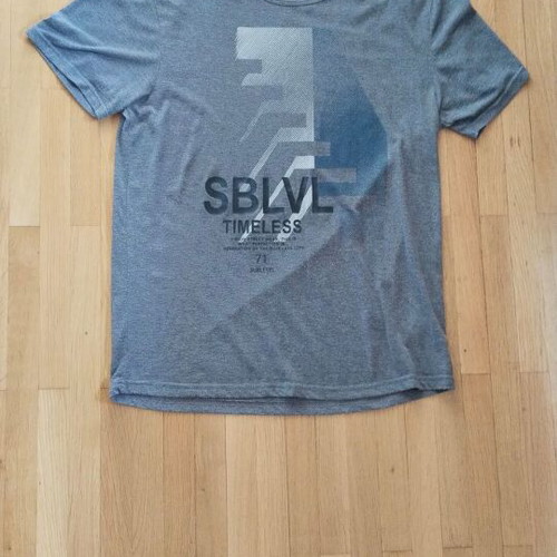 Tshirt Sublevel men's XL gray new