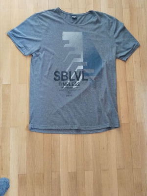 Tshirt Sublevel men's XL gray new