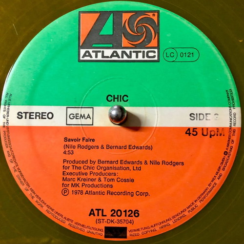 Chic Le Freak vinyl 12" 45 RPM maxi-single used, limited edition