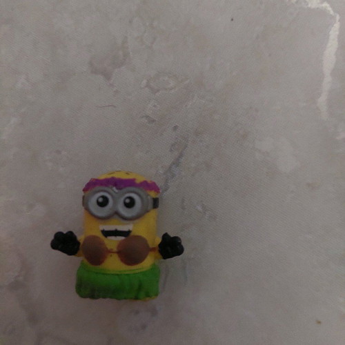 Minion rubber figures like new, pack of 5 pieces