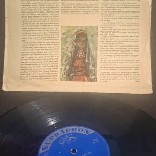 Gayaneh vinyl record used, moderate cover wear