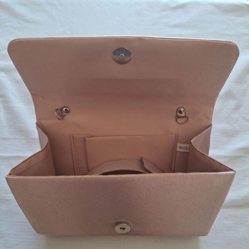 Clutch bag brand new, pink nude