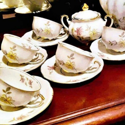 Cmielow porcelain coffee-tea set like new, antique