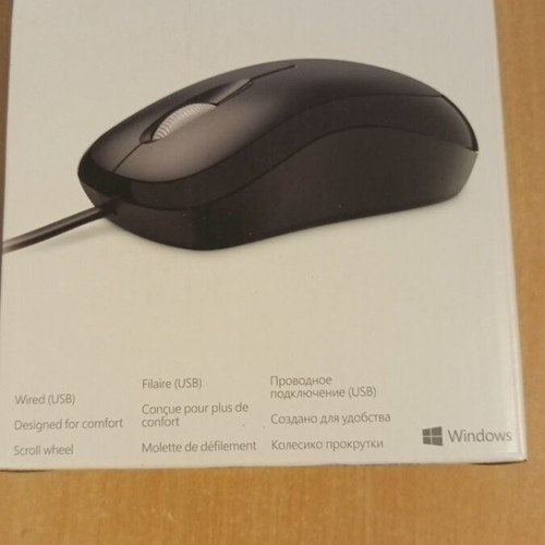 Microsoft Basic Optical for Business mouse USB new, 800 DPI, wired
