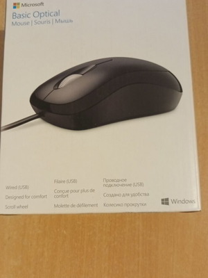 Microsoft Basic Optical for Business mouse USB new, 800 DPI, wired