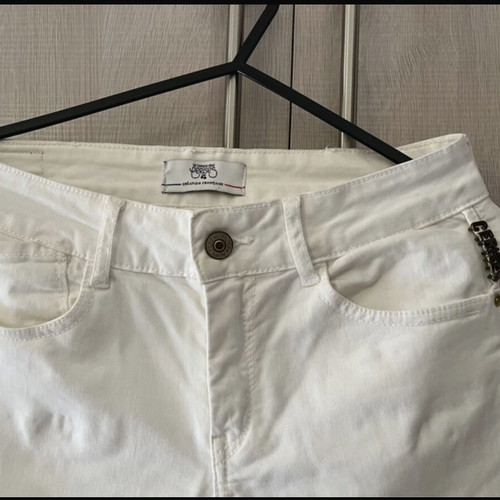 White denim pants used, size S