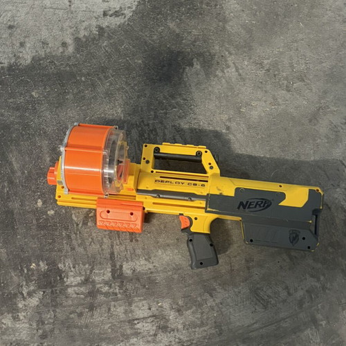 Nerf toy blasters, set of 9, used