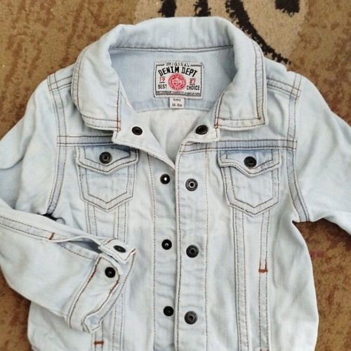 Denim jacket 18 months like new