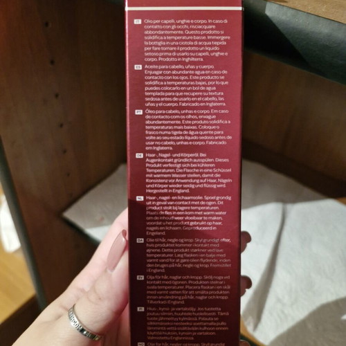 Frangipani body-hair oil Elemis new