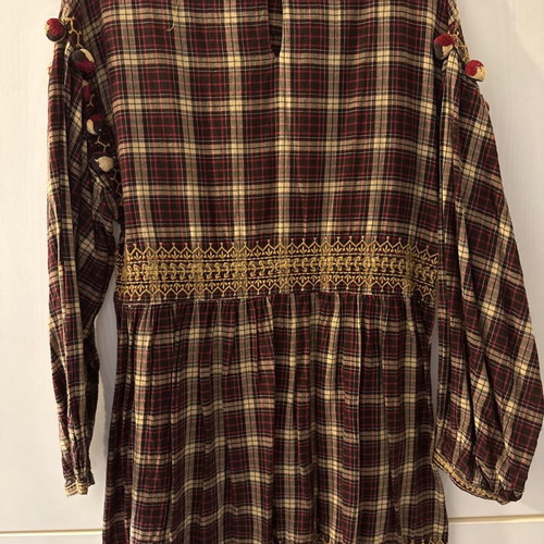 Zara dress size M used, brown boho style