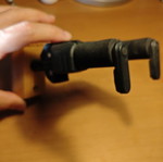 Hercules wall mount guitar and bass stand used