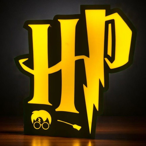 Magical Harry Potter lightbox new, fan art lamp