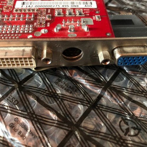 ATI Radeon 9200 LE 128MB Silent AGP used, unknown working condition