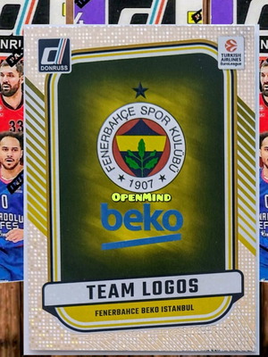 Κάρτα Team Logo Press Proof Φενερμπαχτσέ Donruss Euroleague 2024-25