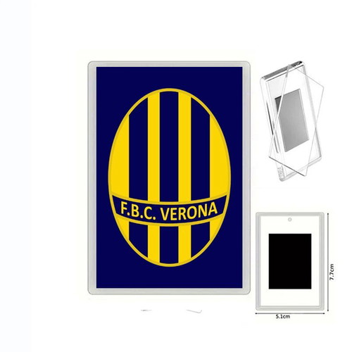 Μαγνητάκι ψυγείου Hellas Verona με διάφανη ακρυλική κορνίζα φωτογραφιών
