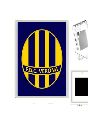 Μαγνητάκι ψυγείου Hellas Verona με διάφανη ακρυλική κορνίζα φωτογραφιών