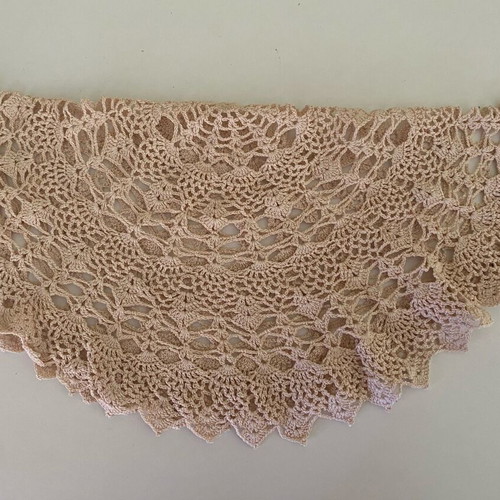 Handmade Crochet Doily Vintage Style 40cm