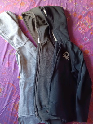 Πακέτο ρούχα για αγόρι νούμερο 6 και 7 Benetton σαν καινούργια