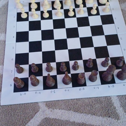 Kaissa chessboard like new, durable plastic board 51x51