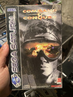 Command and Conquer Sega Saturn game like new