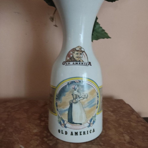 Vase used, height 27cm
