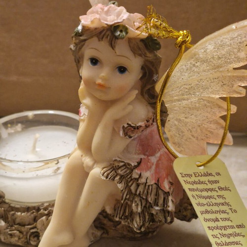 Fairy decorative tealight holder, like new