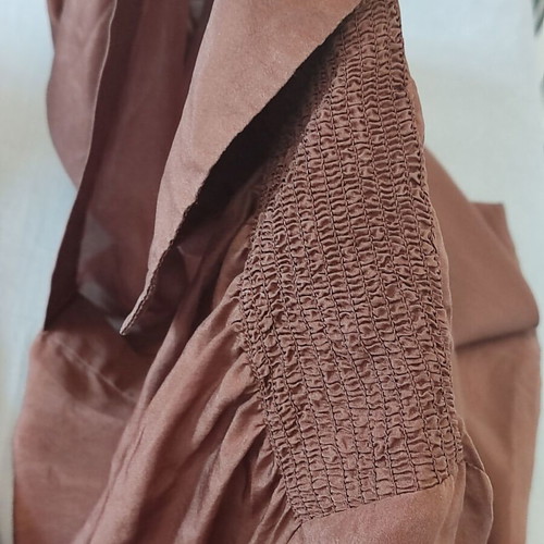 Massimo Dutti silk shirt brown used size M