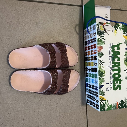 Cacatoes slippers, pink, size 37