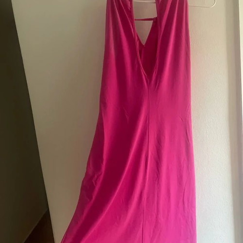 Versace fuchsia dress size M used, lycra fabric