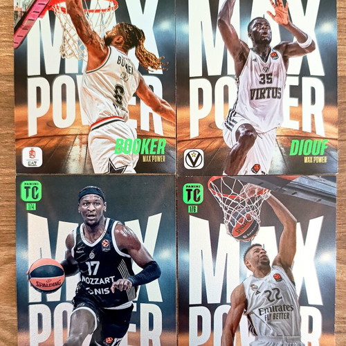 Panini Top Class Euroleague card bundle Max Power new