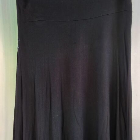 Guess halter dress like new, black with silver rhinestones, size M