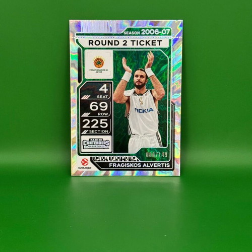 Euroleague Contenders 25-26 Fragiskos Alvertis Front Row Seat Ticket like new