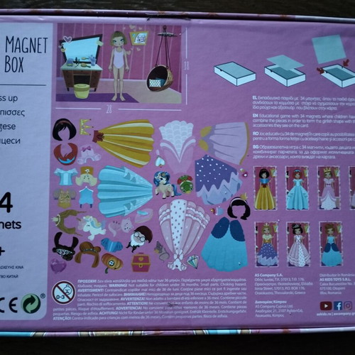 AS Magnet Box Princesses like new