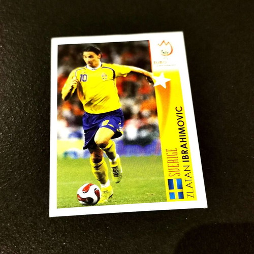 Zlatan Ibrahimovic Panini UEFA Euro 2008 Trading Card new
