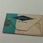 Gillette Blade Extra vintage μπλε, καινούργιο από δεκαετία 60