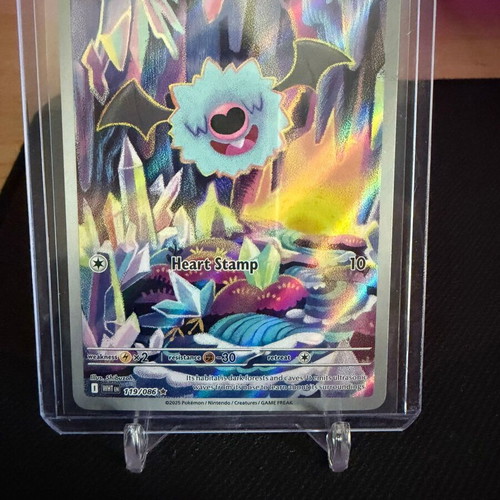 TCG Pokemon White Flare Woobat card like new