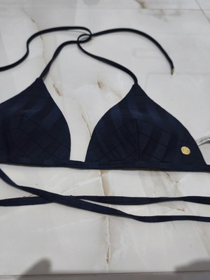 Tommy Hilfiger bikini top navy blue, like new