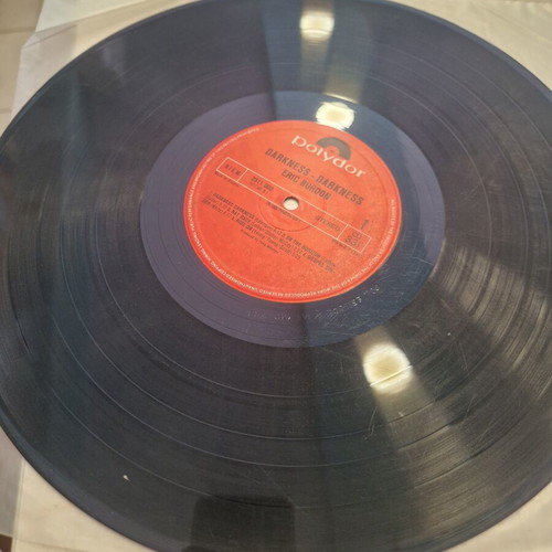 Eric Burdon Darkness Darkness LP used, Greek edition Polydor 1980