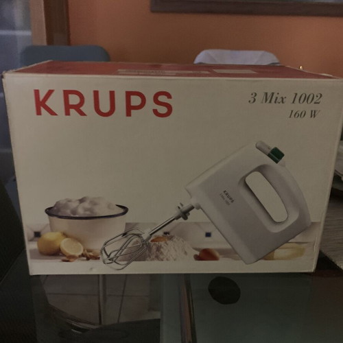 Krups 3 Mix 1002 Hand Mixer 160W New in Box